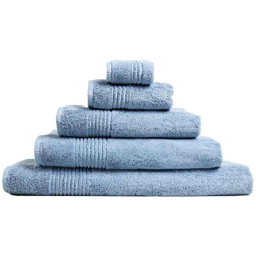 M&S Luxury Egyptian Cotton Face Towels, Denim