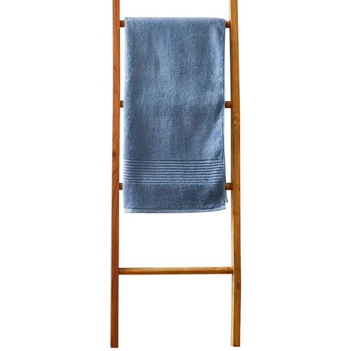 M&S Luxury Egyptian Cotton Face Towels, Denim thumbnail 3