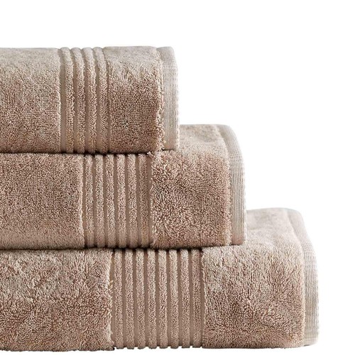 M&S Luxury Egyptian Cotton Towel Face Towels, Mocha thumbnail 2