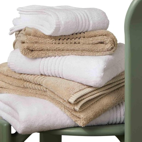 M&S Luxury Egyptian Cotton Towel Face Towels, Mocha thumbnail 3