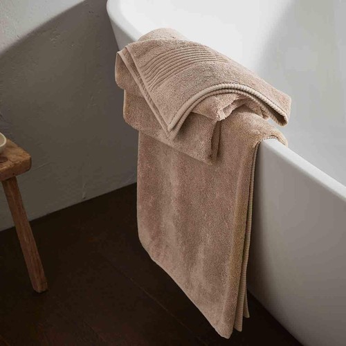 M&S Luxury Egyptian Cotton Towel Face Towels, Mocha thumbnail 6