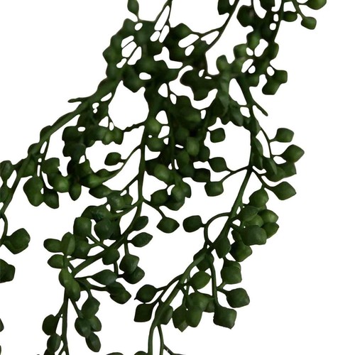 M&S Artificial String of Pearls in Textured Ceramic Pot, Brown thumbnail 3