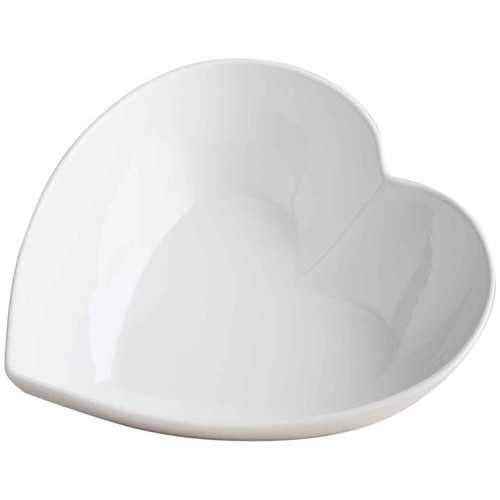 M&S Maxim Large Heart Serving Bowl, White thumbnail 2