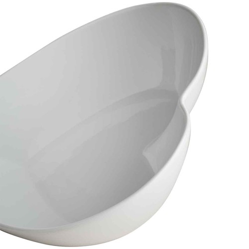 M&S Maxim Large Heart Serving Bowl, White thumbnail 3