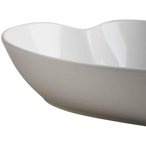 M&S Maxim Large Heart Serving Bowl, White thumbnail 4