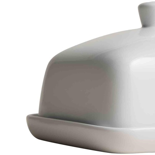 M&S Maxim Butter Dish, White thumbnail 3