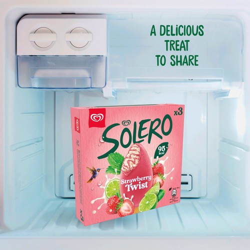 Solero Strawberry Twist Ice Cream Sticks thumbnail 2