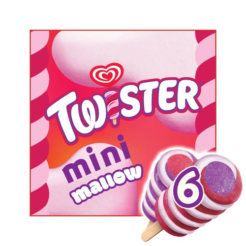 Twister Mini Mallow Ice Cream Lollies