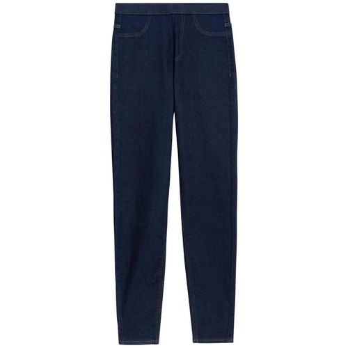 M&S High Waisted Jegging, 12, Dark Indigo thumbnail 2