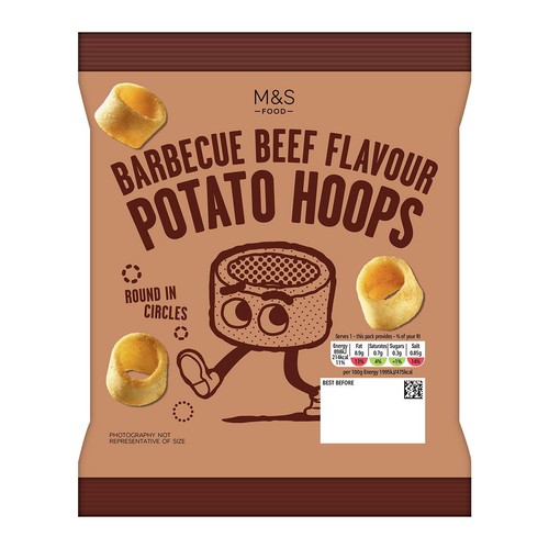 M&S Barbecue Beef Flavour Potato Hoops thumbnail 2
