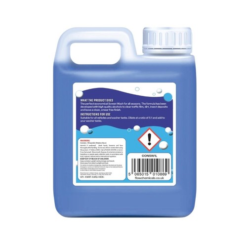 Flow Blue 1L Concentrate Screen Wash thumbnail 2