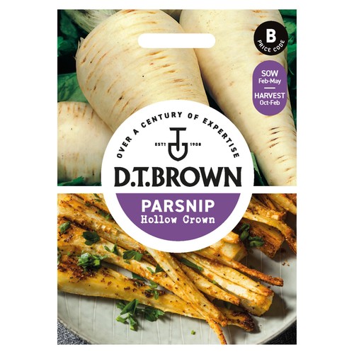 Mr Fothergills Seeds DT Brown Parsnip Hollow Crown