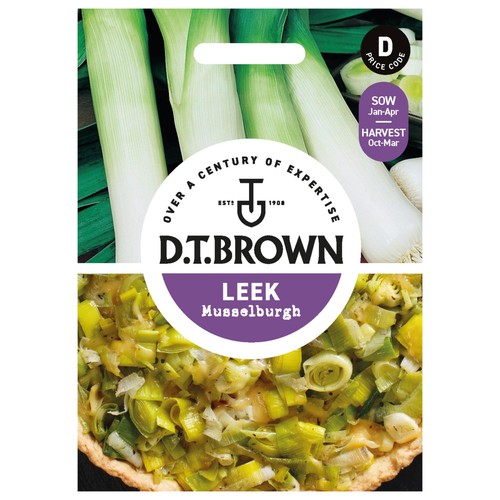 Mr Fothergills Seeds DT Brown Leek Musselburgh