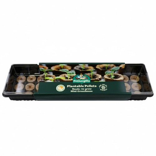 Mr Fothergills Seeds 36 Plantable Pellets Greenhouse Kit