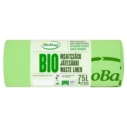 Biobag 75L Compostable Bin Liners