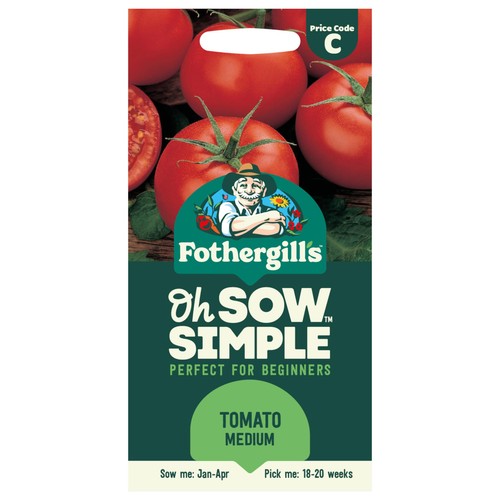 Mr Fothergills Seeds Oh Sow Simple Tomato Medium