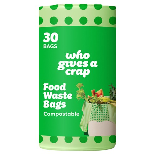 Who Gives A Crap Compostable Food Waste Bags 11L