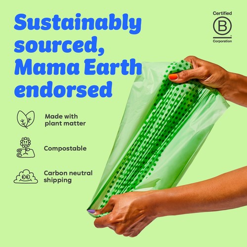 Who Gives A Crap Compostable Food Waste Bags 11L thumbnail 4
