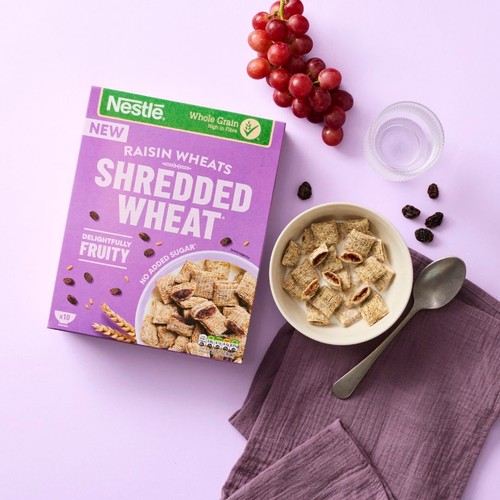 Shredded Wheat Bitesize Raisin Wheats Cereal thumbnail 4