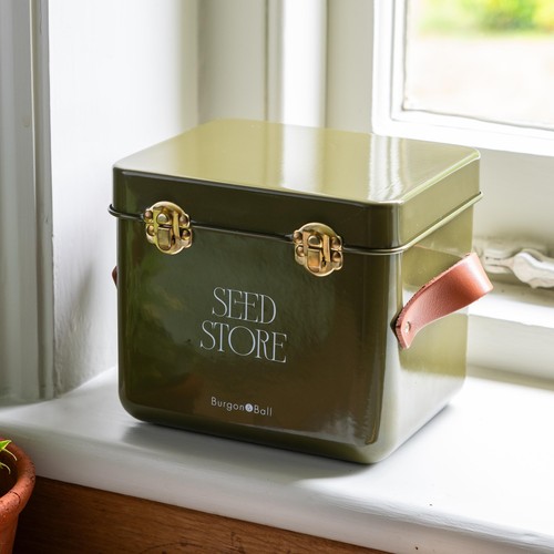 Burgon & Ball Mini Seed Store Olive thumbnail 4
