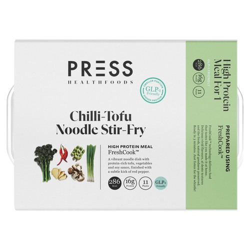 PRESS Healthfoods GLP-1 Chilli Tofu Stir-fry