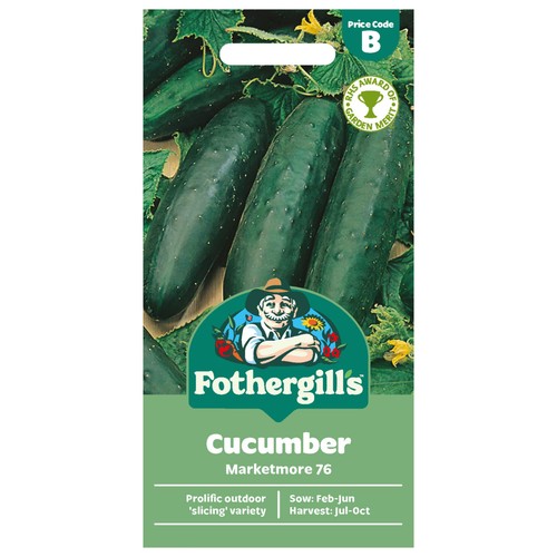 Mr Fothergills Seeds Cucumber Marketmore 76