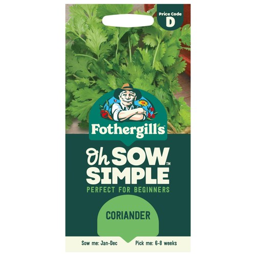 Mr Fothergills Seeds Oh Sow Simple Coriander