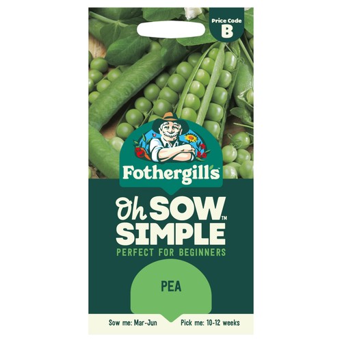 Mr Fothergills Seeds Oh Sow Simple Pea