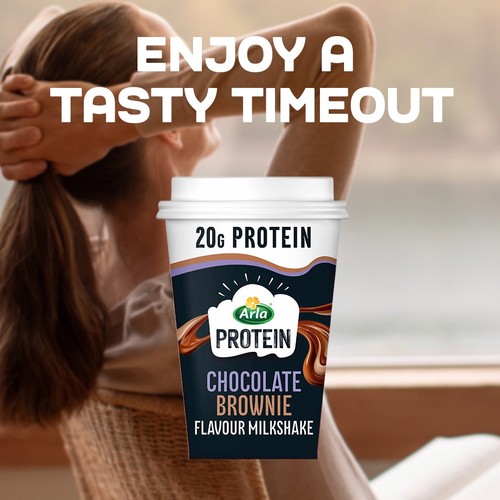 Arla Protein Milkshake Chocolate Brownie thumbnail 3