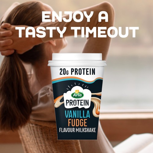 Arla Protein Milkshake Vanilla Fudge thumbnail 3