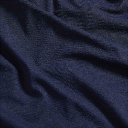 M&S Womens Pure Cotton Everyday Fit T-Shirt, 10, Navy thumbnail 7