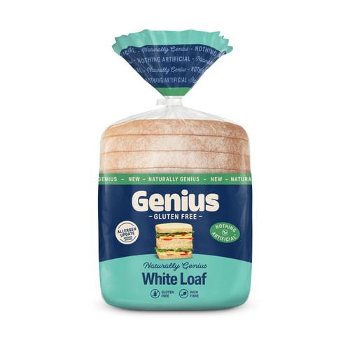Genius - Naturally Genius Gluten Free White Loaf