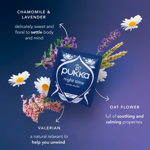 Pukka Organic Sleep Collection Herbal Tea with Chamomile & Berries thumbnail 6