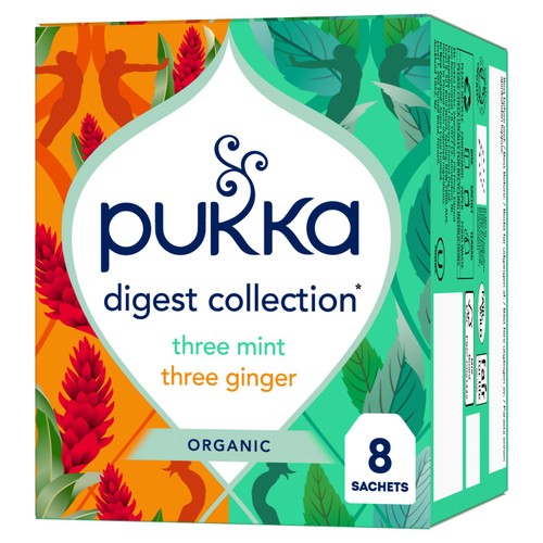 Pukka Organic Digest Collection Herbal Tea with Mint & Ginger thumbnail 2