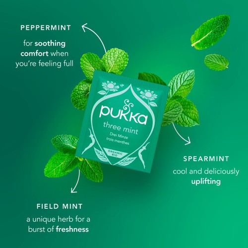 Pukka Organic Digest Collection Herbal Tea with Mint & Ginger thumbnail 3
