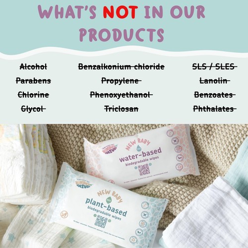 Kinder by Nature Plant-Based Wipes thumbnail 7