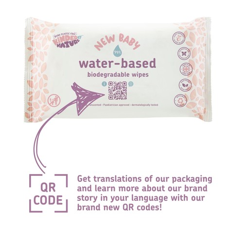 Kinder by Nature Water-Based Wipes thumbnail 2