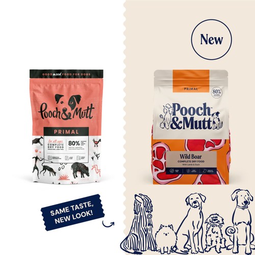 Pooch & Mutt Primal Wild Boar 2kg thumbnail 3