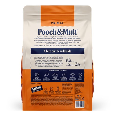 Pooch & Mutt Primal Venison Minis 2kg thumbnail 3