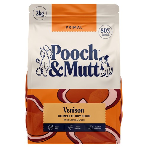 Pooch & Mutt Primal Venison 2kg