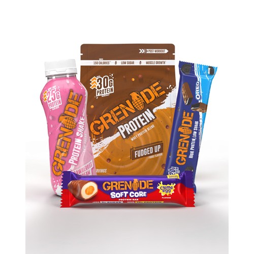 Grenade Soft Core Protein Bar Creme Egg 45g thumbnail 2