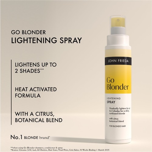 John Frieda Go Blonder Lightening Spray thumbnail 3