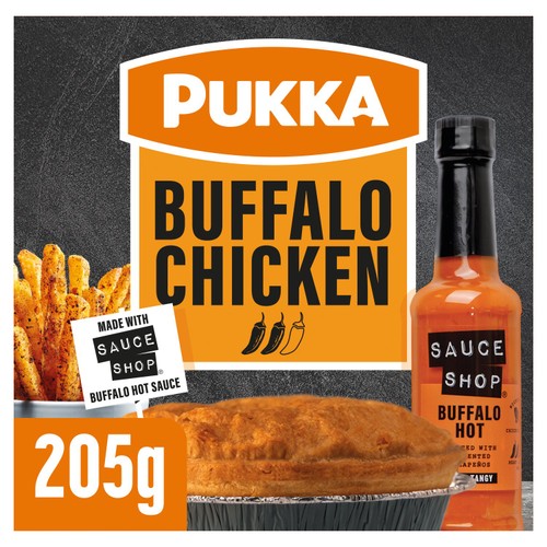 Pukka Pies Sauce Shop Buffalo Chicken