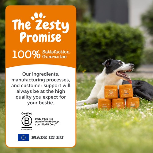 Zesty Paws Senior 9 in 1 Dog Chews Turkey Flavour thumbnail 7