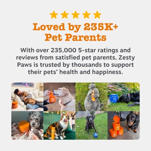 Zesty Paws Senior 9 in 1 Dog Chews Turkey Flavour thumbnail 8