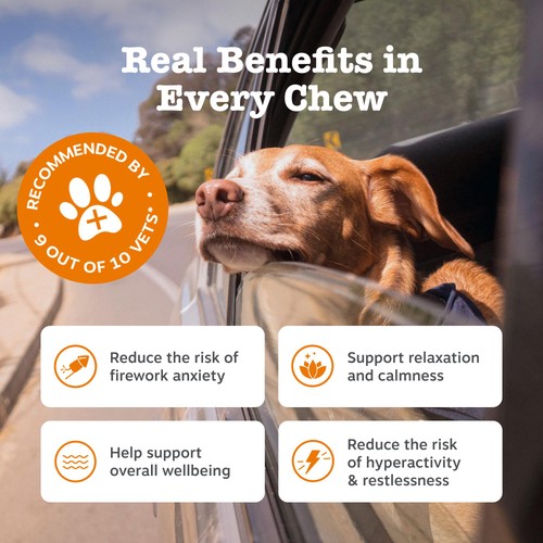 Zesty Paws Calming Dog Chews Turkey Flavour thumbnail 2