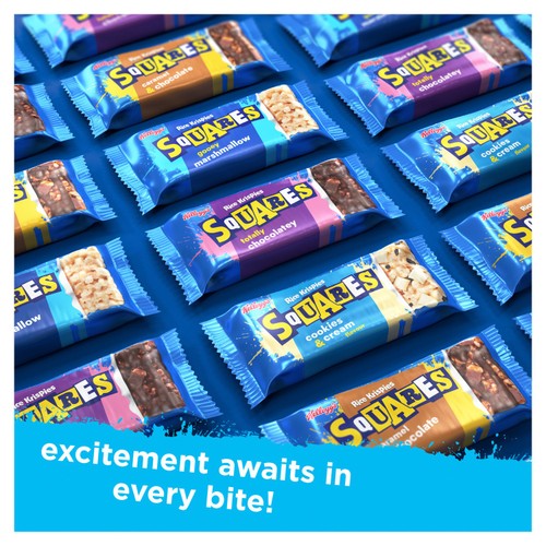 Kellogg's Rice Krispies Squares Curious Caramel & Chocolate Bars thumbnail 3