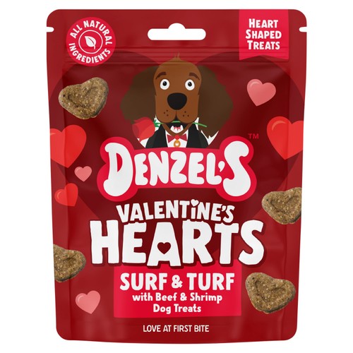 Denzel's Valentine's Hearts Dog Treats