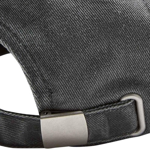 M&S Womens Denim Baseball Cap, Black thumbnail 2