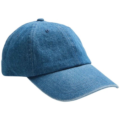 M&S Womens Denim Baseball Cap, Denim